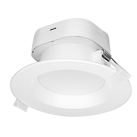 Fixture, Retrofit, LED, 7W, Downlight, White / Frosted, 2700K